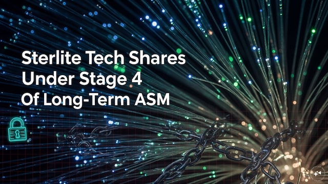Sterlite Tech shares now in 5% lower circuit after 270% rally in just 43 trading sessions