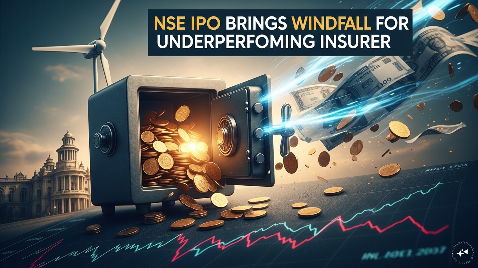 NSE IPO: Underperforming insurance stock surges 13% on hopes of big windfall as selling shareholder