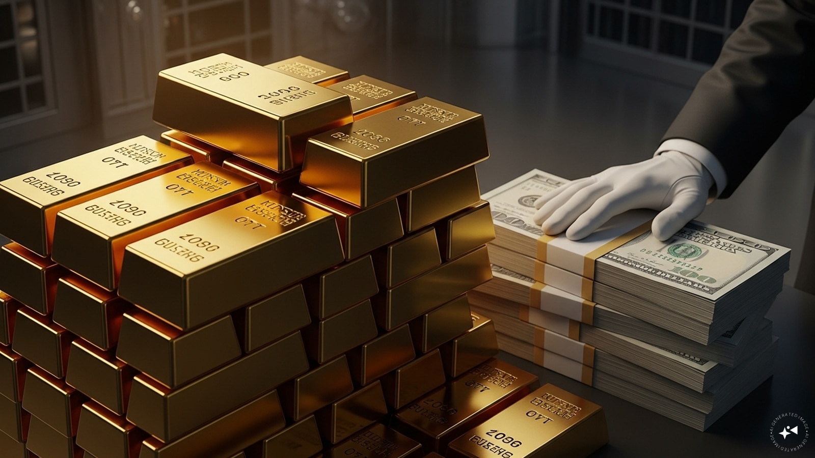 Gold overtakes US treasuries as the world's top reserve asset. Here's why central banks are buying more bullion