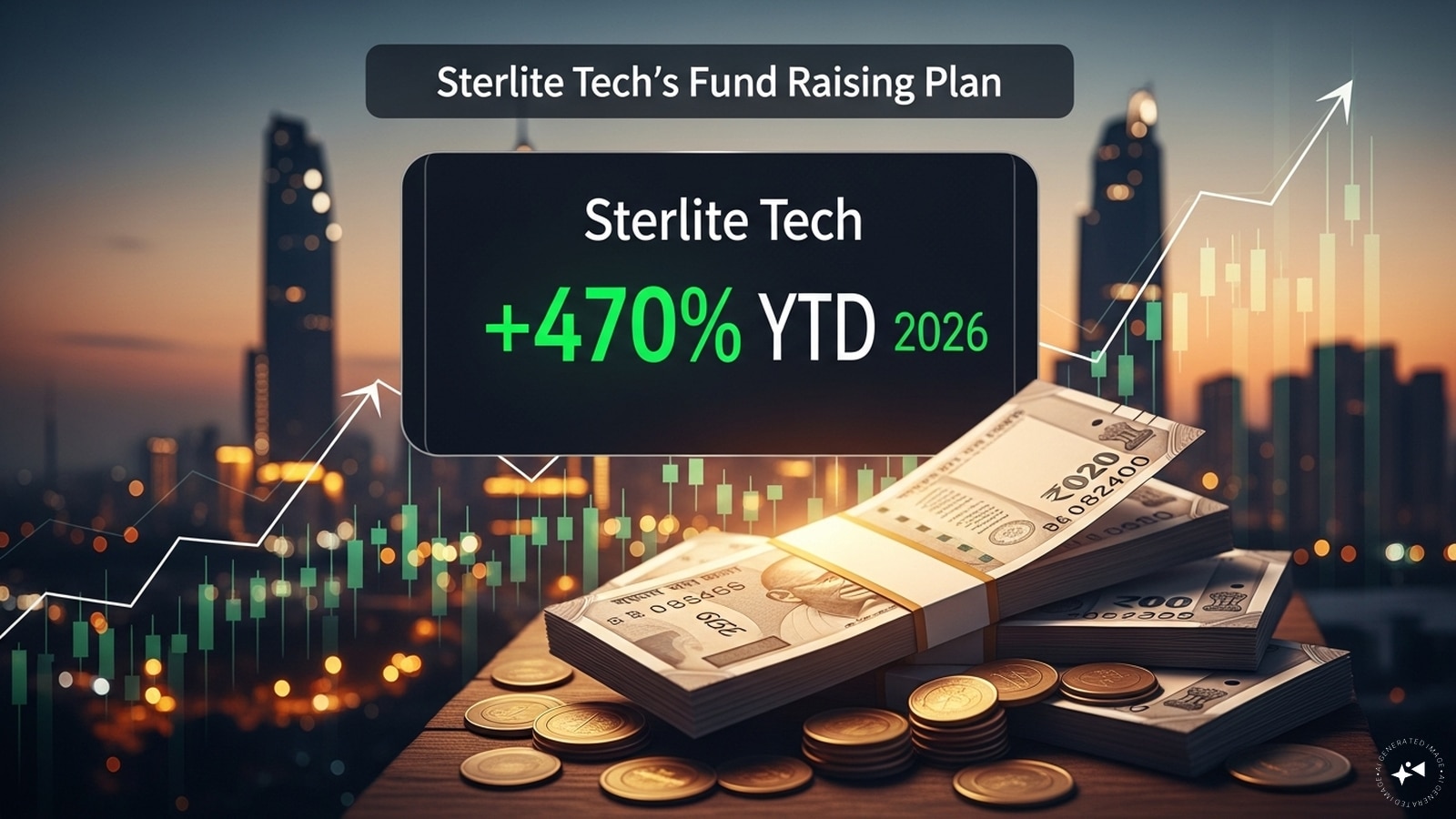 Sterlite Tech launches QIP to raise funds after 470% rally in 2026; Check floor price