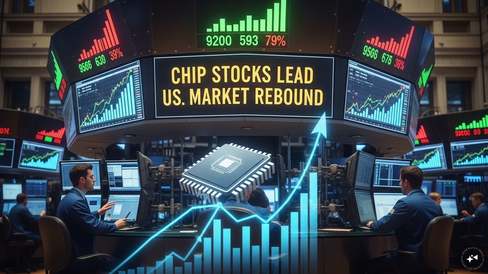 S&P 500, Nasdaq recover mid-week losses as chip stocks lead rebound on Iran deal