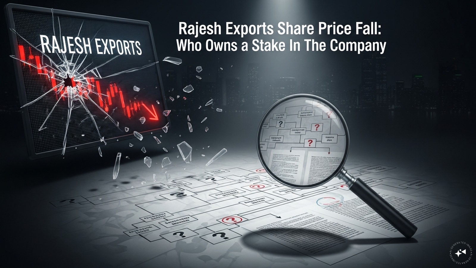 Rajesh Exports shares fall 5% after SEBI order; LIC has nearly 11% stake, as does retail