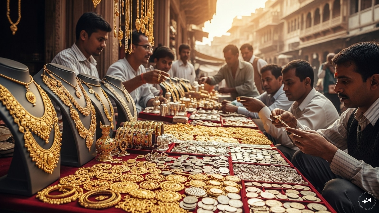 MCX gold remains under pressure, MCX silver gains on fresh buying