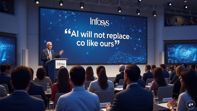 'AI won't replace firms like ours', says Nandan Nilekani 'AI won't replace firms like ours', says Nandan Nilekani