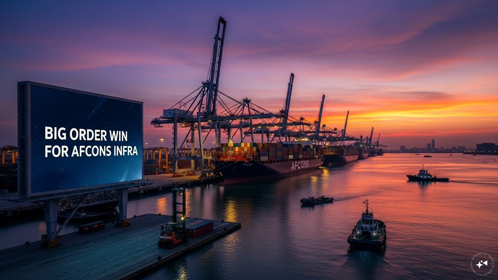 Afcons Infrastructure shares jumps 8% after bagging ₹5,301 crore Vadhvan Port project