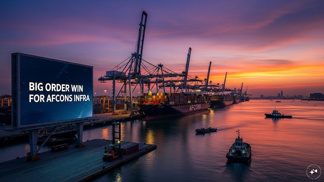 Afcons Infrastructure shares jumps 8% after bagging ₹5,301 crore Vadhvan Port project