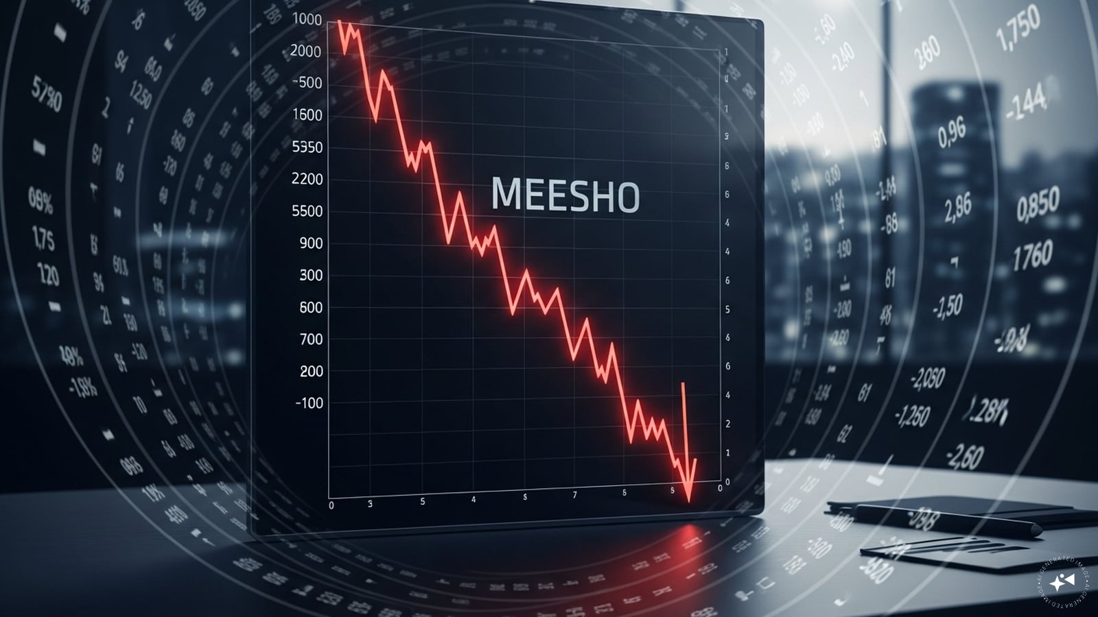 Meesho shares fall 4% in eighth straight day of losses, longest on record