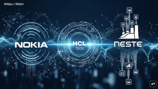 HCLTech signs AI-focused deals with Nokia and renewable fuels firm Neste