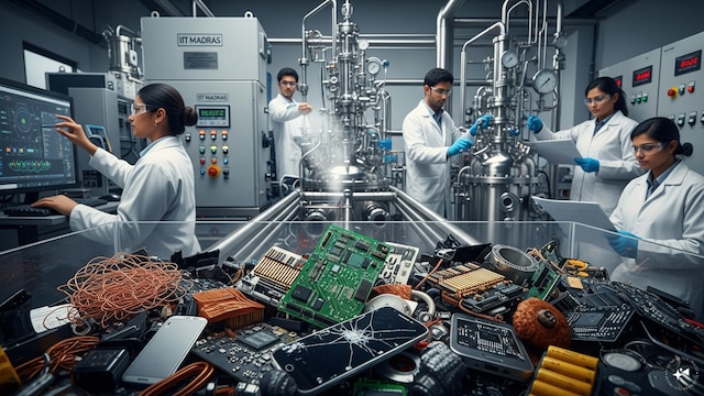 IIT Madras develops indigenous pilot plant to process 100 tonnes of eWaste per year