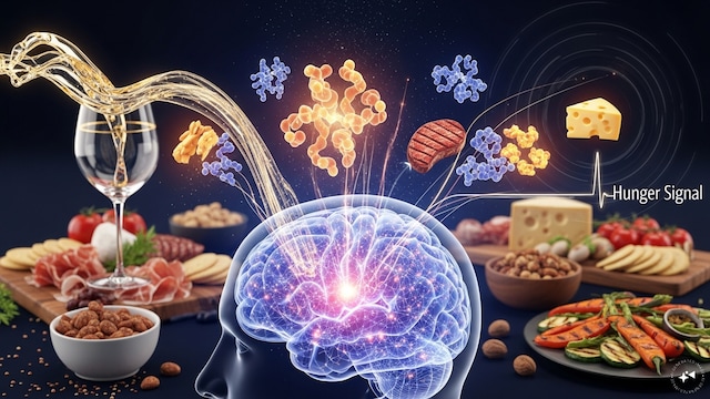 Science Behind Snacking The science behind alcohol snacking: Why chips and pizza feel ...