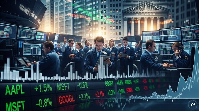 Wall Street shares pause after record rally as investors await Fed ...