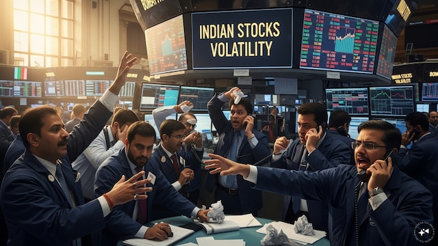 Indian stocks changed hands at the fastest pace in over a year amid market volatility Indian stocks changed hands at the fastest pace in over a year amid market volatility