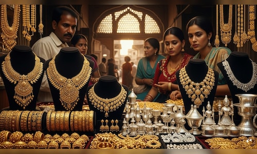 MCX gold holds near ₹1.53 lakh per 10 grams, silver dips below ₹2.50 lakh per kg