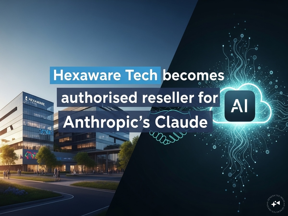 Hexaware shares surge 9% as firm becomes Amazon Bedrock reseller for Anthropic's Claude