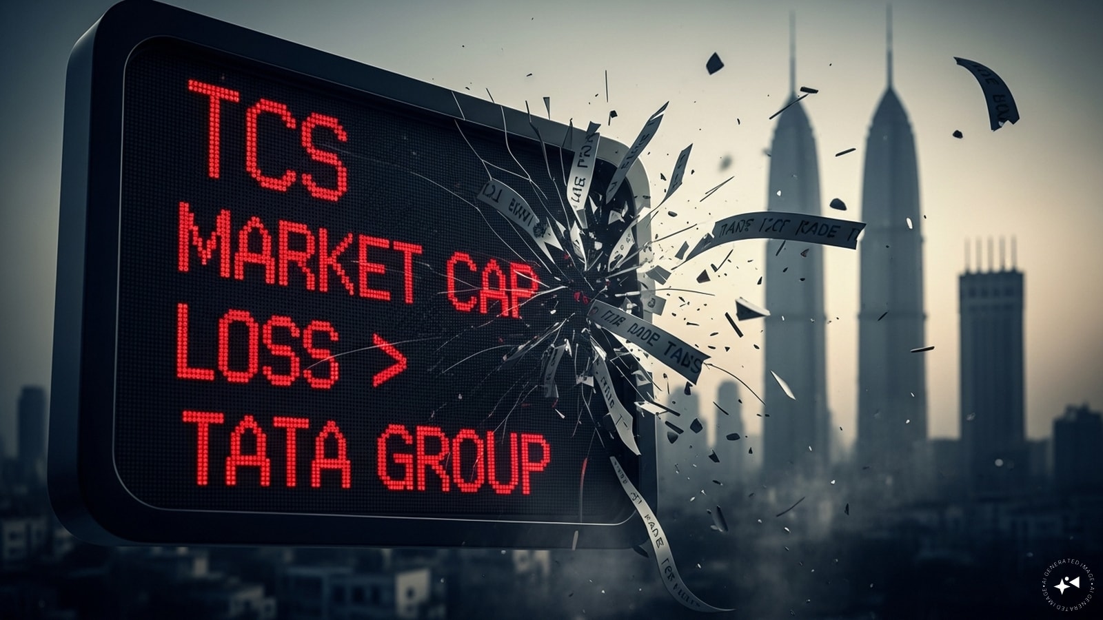 TCS has lost more market value than the Tata Group during the first six months of the year