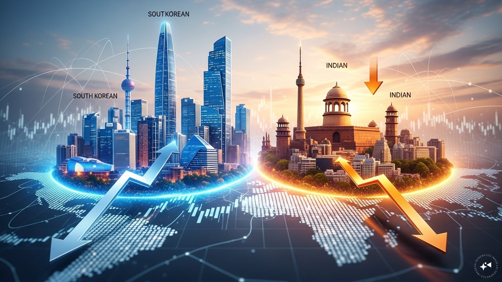 India slips to seventh in global market cap rankings as South Korea pulls ahead