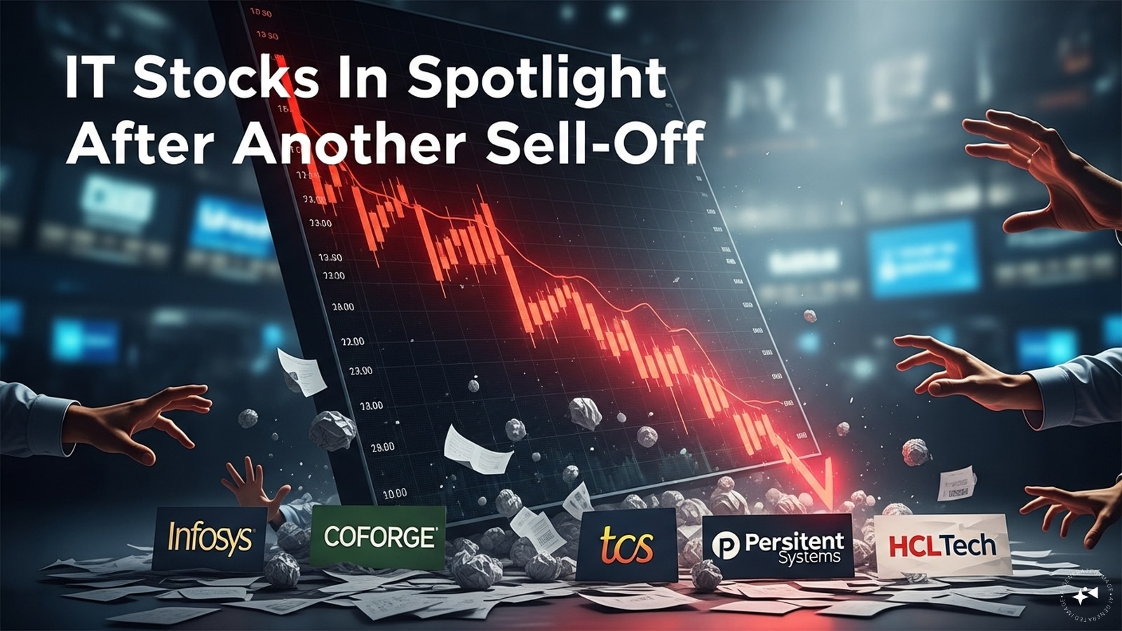 Indian IT stocks show some resilience despite overnight selling in Infosys, Wipro