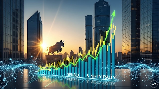 Explained - Key factors that contributed to the Sensex, Nifty rally on Friday Explained - Key factors that contributed to the Sensex, Nifty rally on Friday