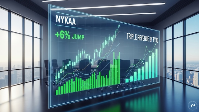 Nykaa shares jump 6% after co aims to triple revenue by FY30; check other targets