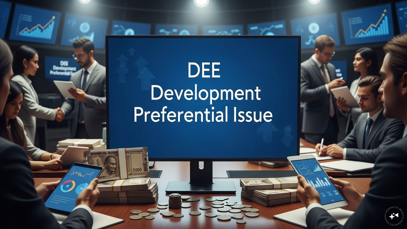 DEE Development shares fall 4% after board approves ₹300 crore preferential issue
