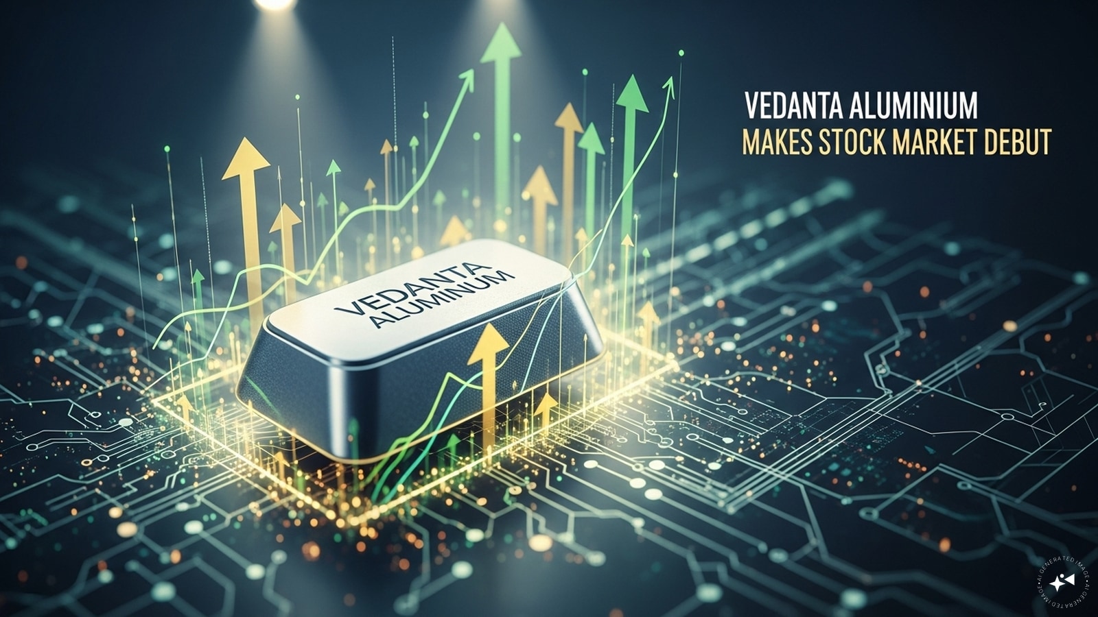 Vedanta Aluminium shares list on the bourses at ₹522 per share, higher than street expectations