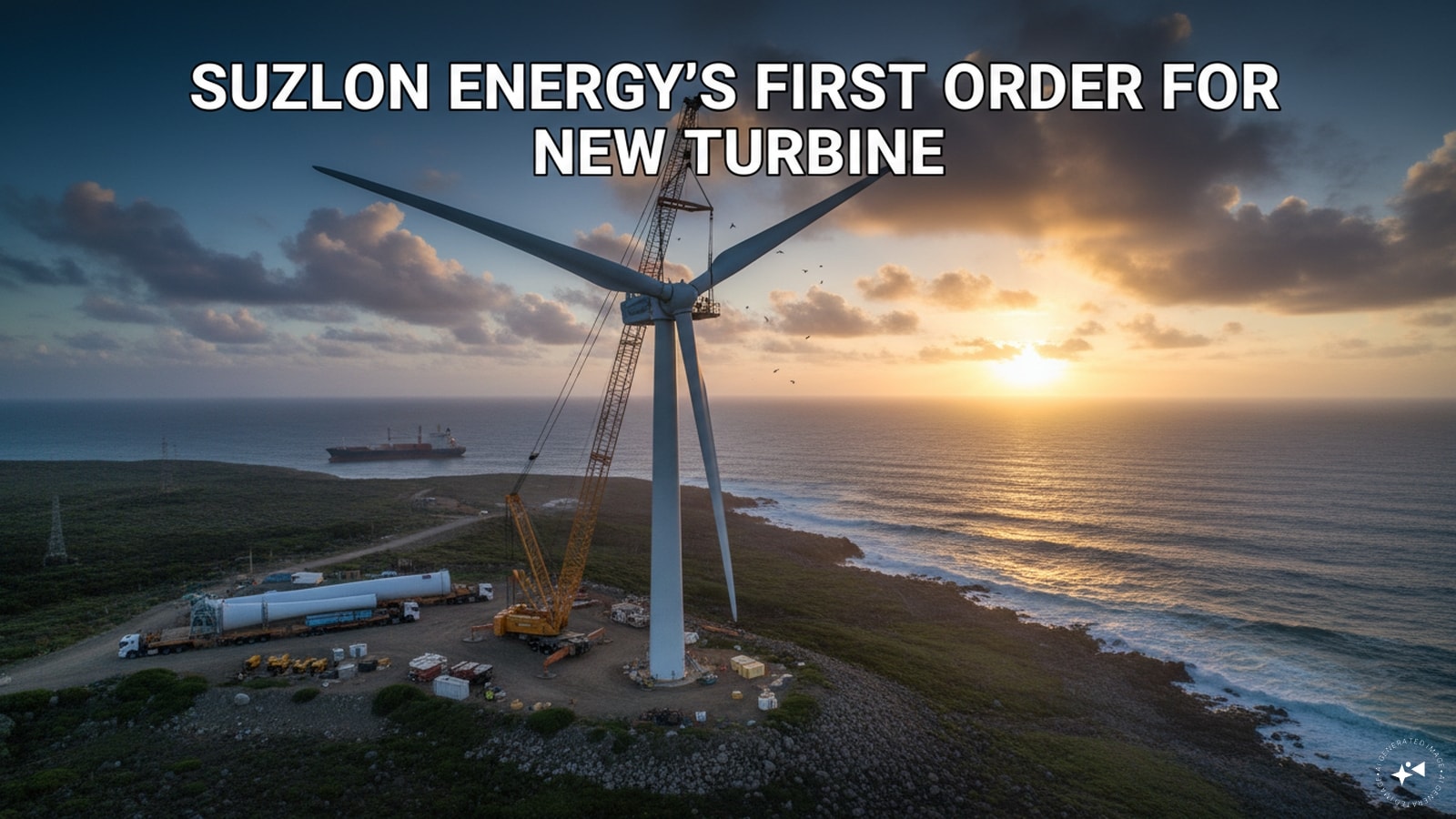Suzlon Energy shares gain after 105 MW order from Sunsure Energy for new S175 turbines