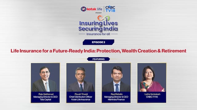 Life insurance for a future-ready India: Protection, wealth creation & retirement | Kotak Life & CNBC-TV18 Life insurance for a future-ready India: Protection, wealth creation & retirement | Kotak Life & CNBC-TV18