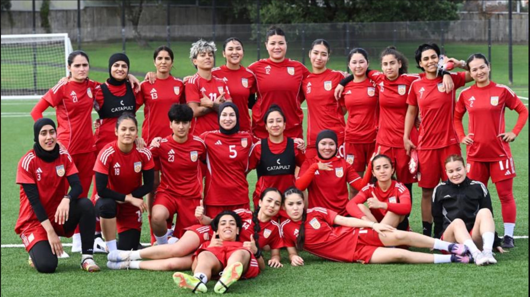 After escaping the Taliban and years in exile, the Afghan women's football team rises again