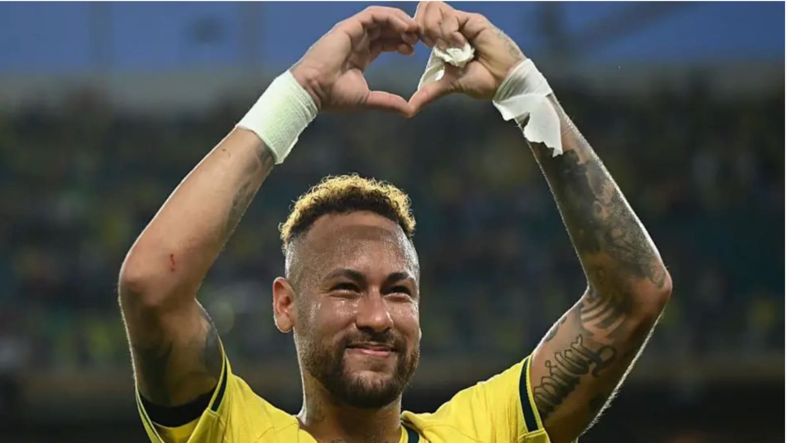Neymar sheds tears in dressing room after emotional Brazil comeback