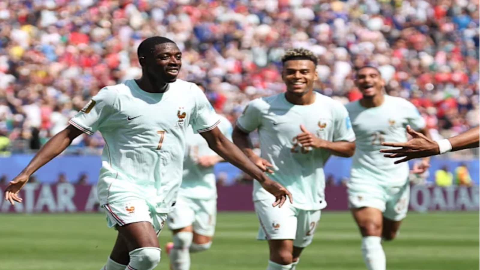 Ousmane Dembele hits first-half hat-trick as France cruise past Norway