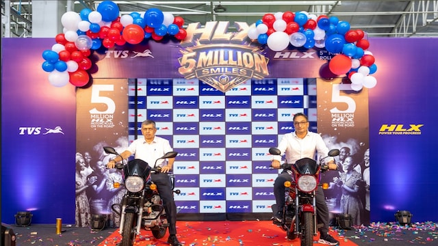 TVS Motor HLX Series crosses 5 million global sales since 2013 launch