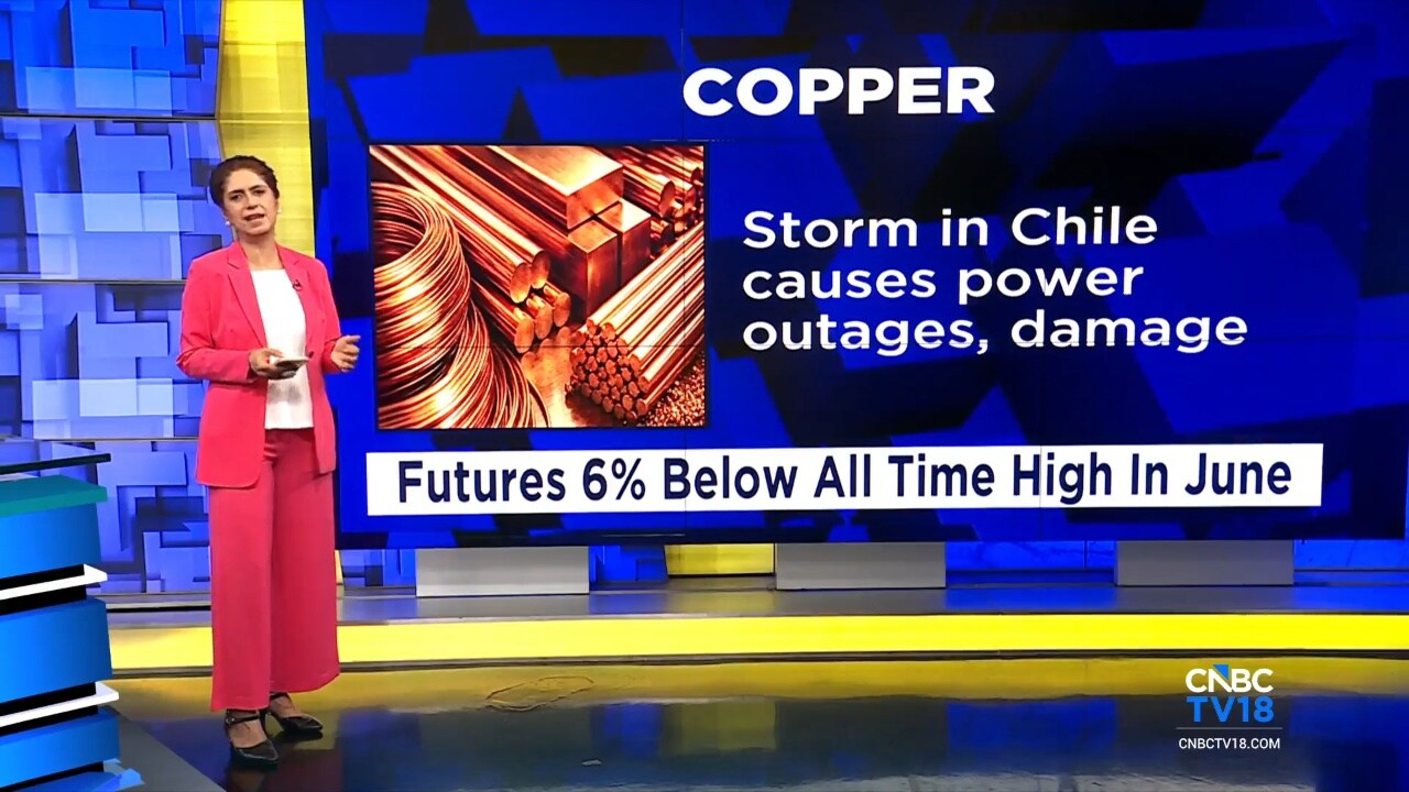 Copper slips from record highs, but Chile supply issues keep long-term outlook firm
