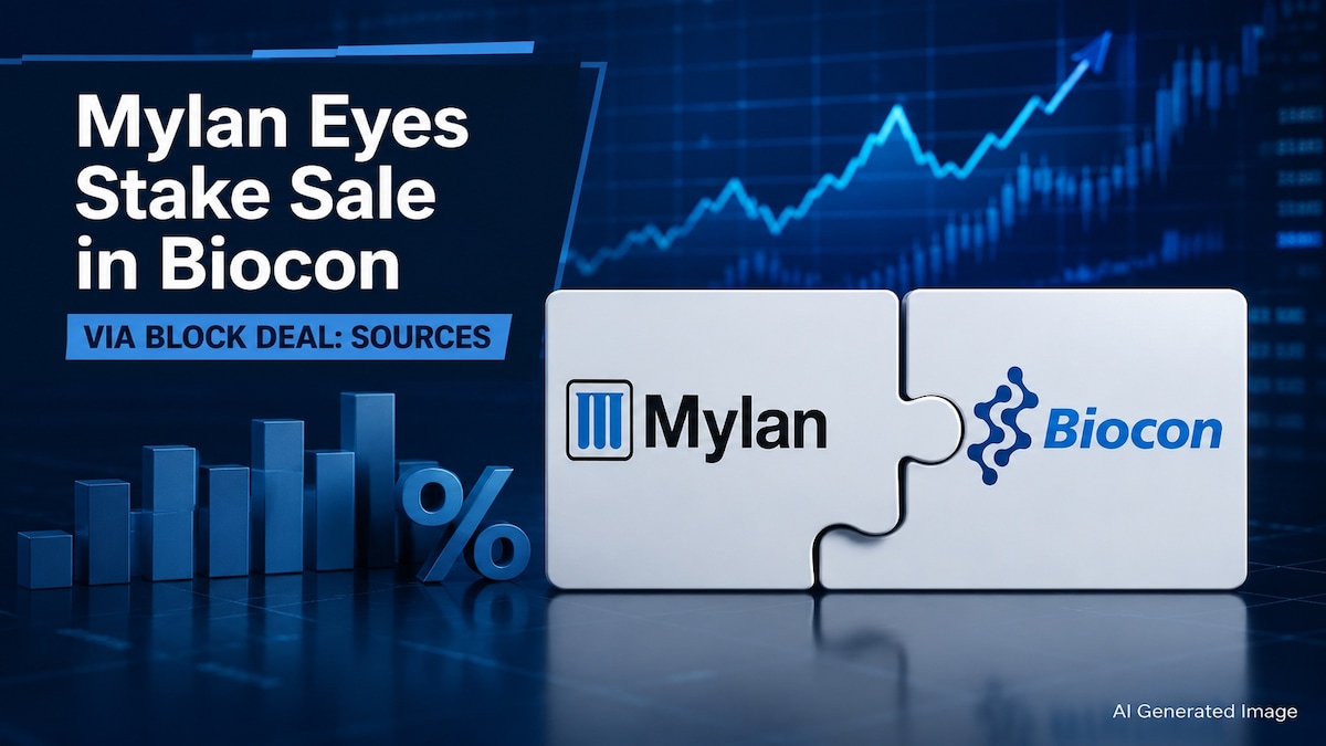 Biocon shares in focus as Viatris-owned Mylan plans stake sale via block deal: Sources