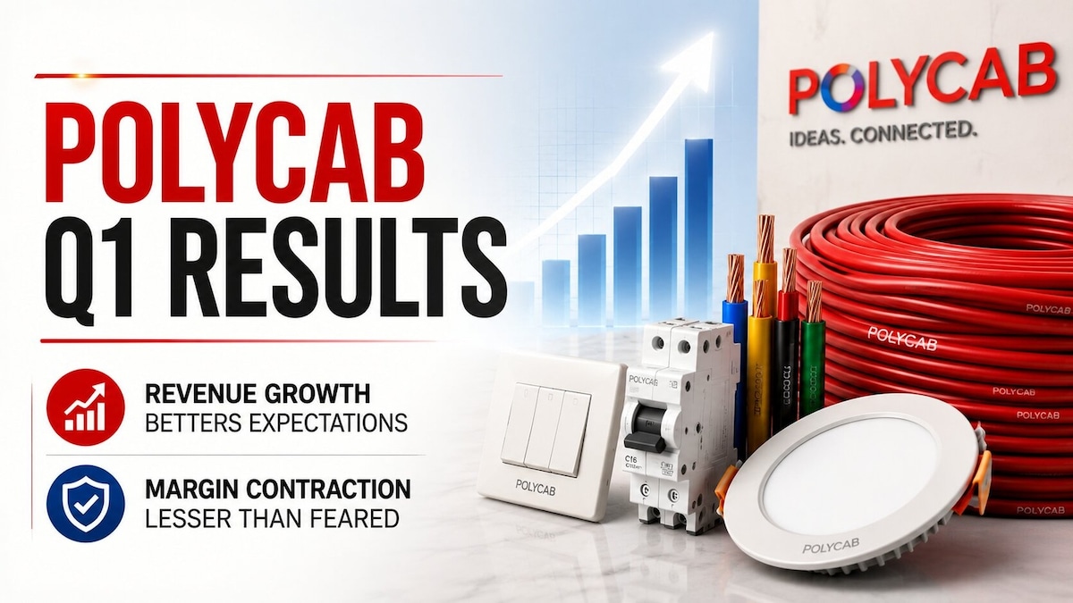 Polycab Q1 Results: Revenue growth betters expectations, margin contraction lesser than feared