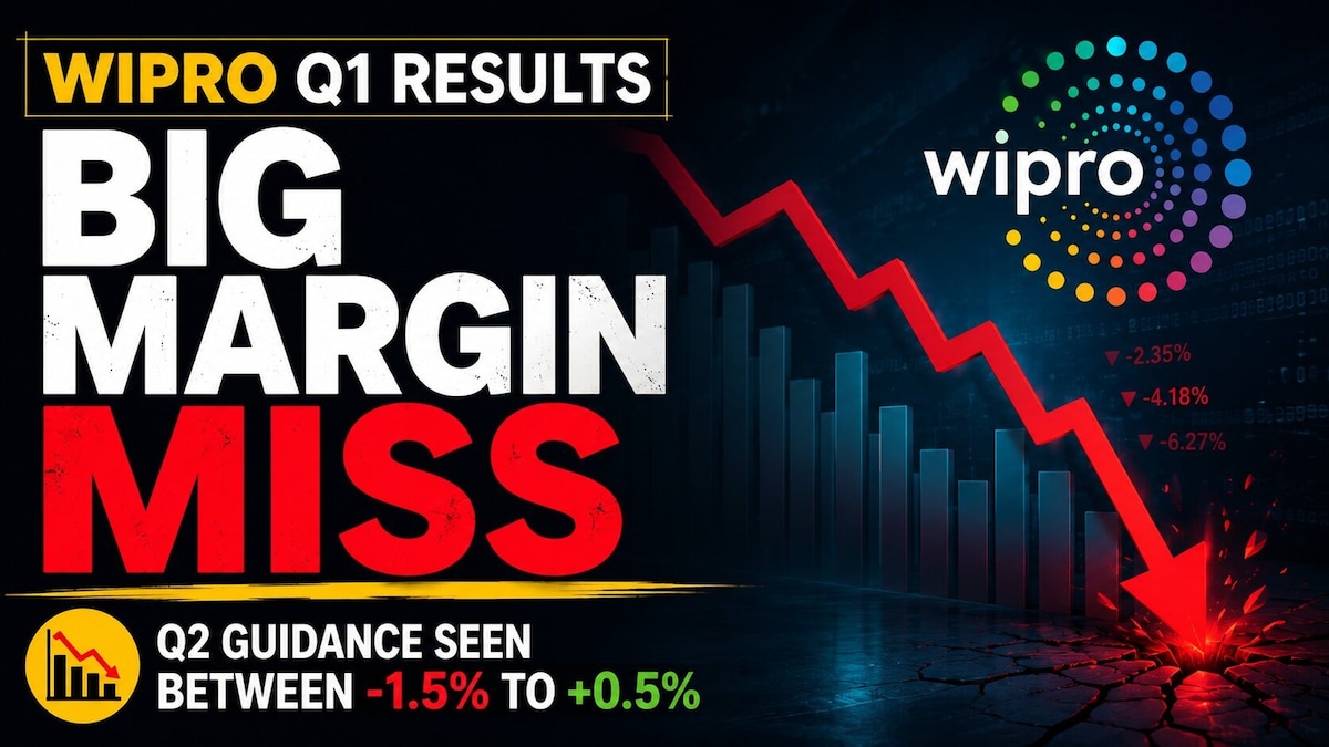 Wipro Q1 Results: Margins down to lowest in nearly four years; Deal wins down 2.5%