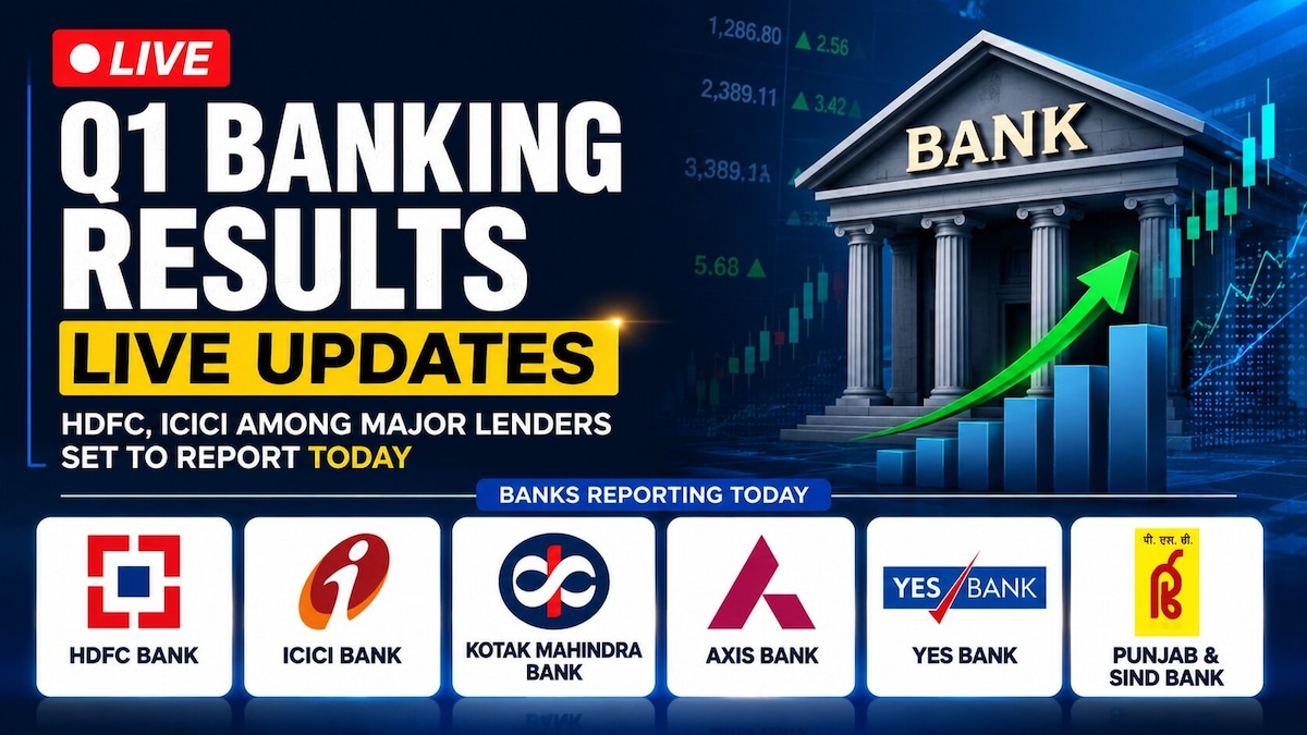Q1 Banking Results LIVE Updates: HDFC, ICICI, among six major lenders report today