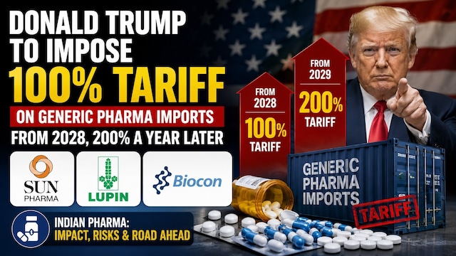 Explained - How Donald Trump's tariff announcement impacts Indian Pharma companies Explained - How Donald Trump's tariff announcement impacts Indian Pharma companies