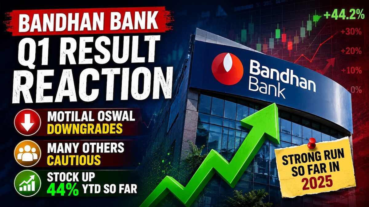 Bandhan Bank Cuts RoA Guidance, Mixed Broker Reactions
