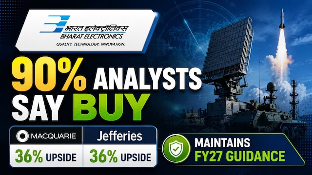 BEL shares get their highest price target from Jefferies, Macquarie after Q1 results