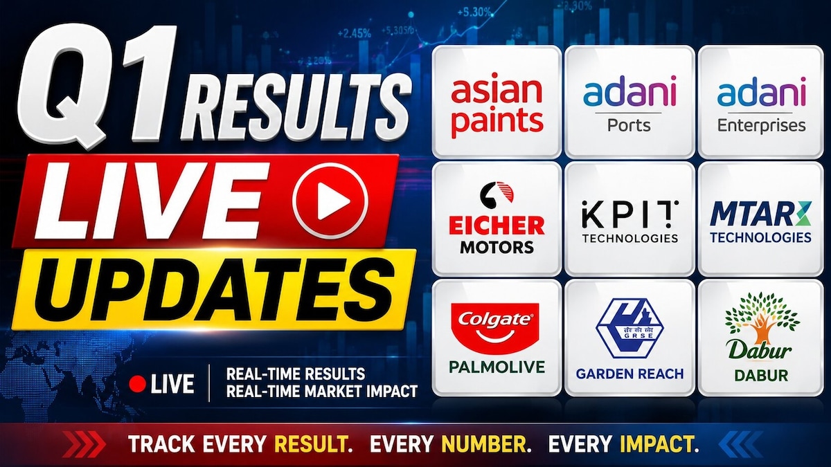 Q1 Results LIVE Updates: L&T reacts to results; Four Nifty names, Dabur, Bajaj Housing report