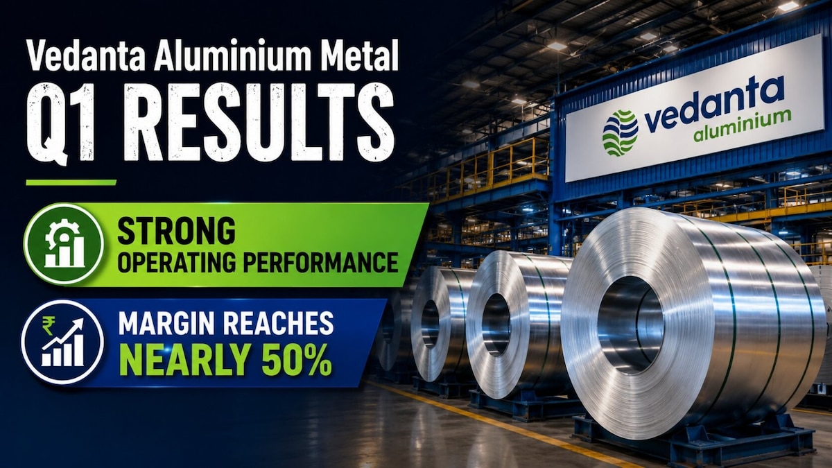 Vedanta Aluminium Q1 Results: Stock jumps 3% from lows on strong operating performance