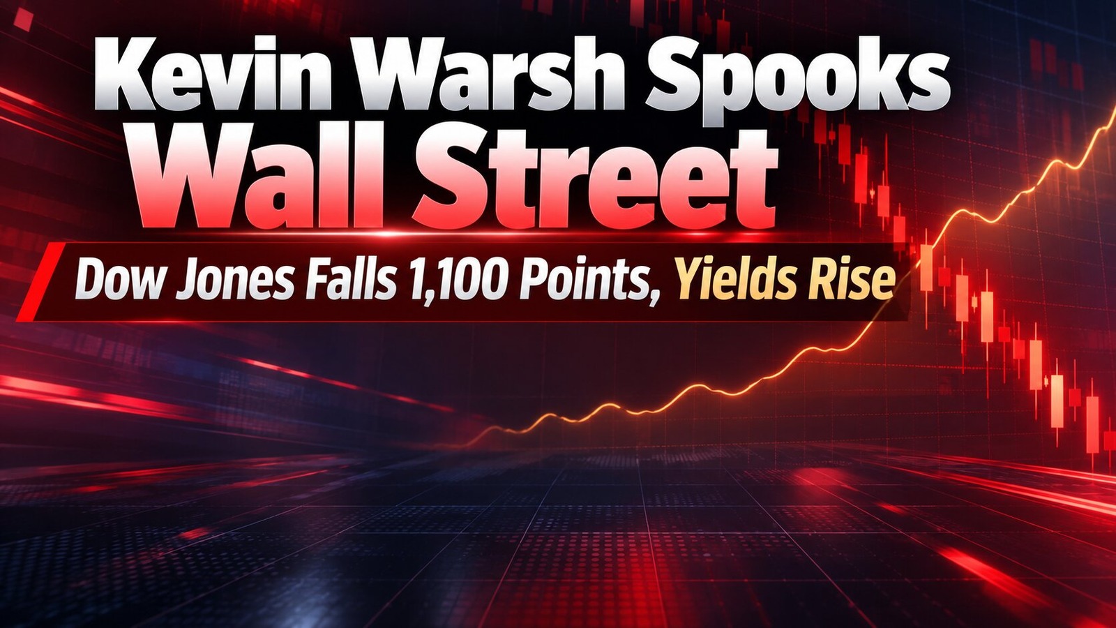 Dow Jones falls over 1,100 points in worst day since April 2025; Fed leaves interest rates unchanged as inflation concerns rise