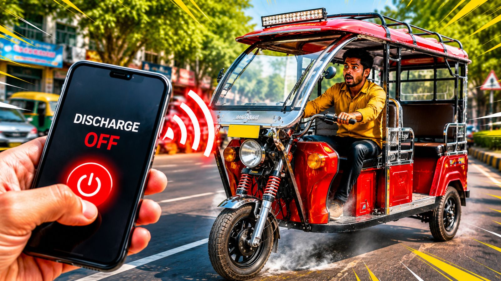 What is BAT-BMS? Viral e-rickshaw videos expose bluetooth battery security flaw
