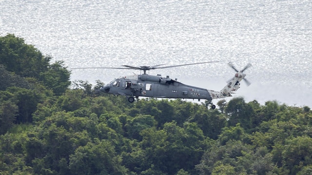 One US service member missing after helicopter goes down in Arabian Sea One US service member missing after helicopter goes down in Arabian Sea