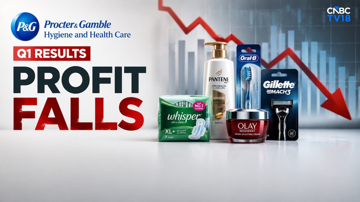 P&G Hygiene and Health Care shares slip 5% after Q1 profit drops 34%, margin contracts