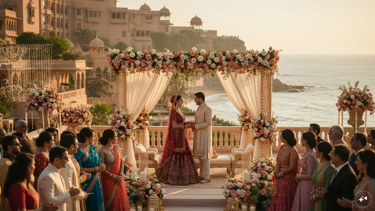 Destination weddings now account for one in four Indian weddings