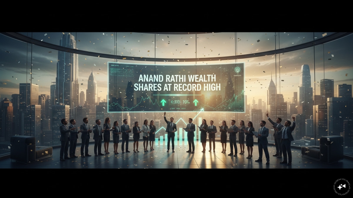 Anand Rathi Wealth shares hit record high after AUM crosses ₹1 lakh crore mark in Q1