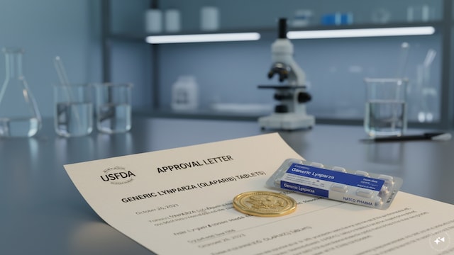 Natco Pharma receives USFDA tentative approval for generic Lynparza tablets Natco Pharma receives USFDA tentative approval for generic Lynparza tablets
