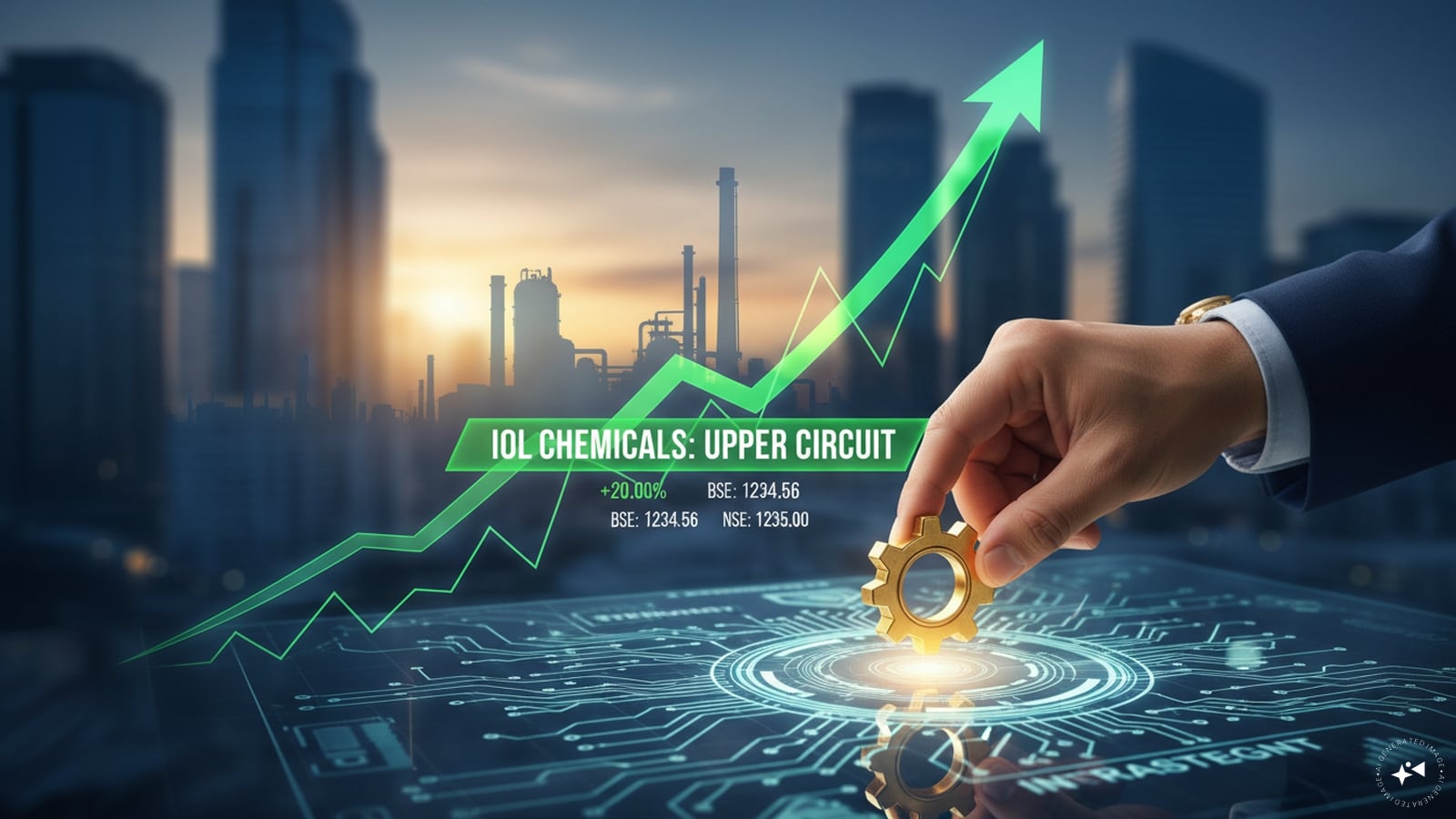 IOL Chemicals shares hit upper circuit after promoter raises stake in the June quarter