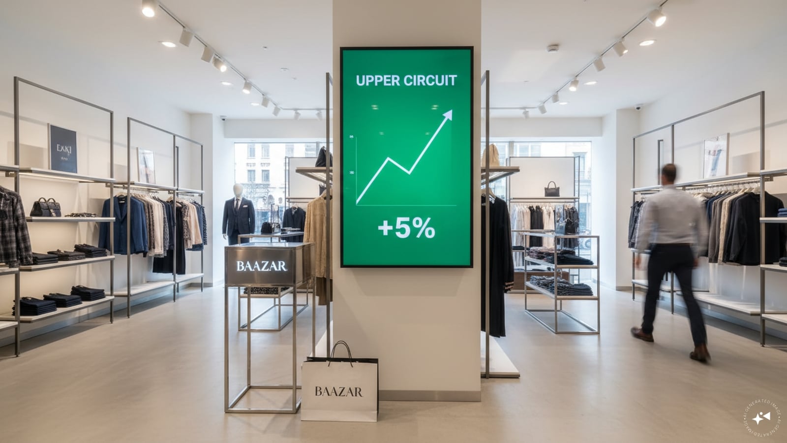 Baazar Style Retail shares end in a 5% upper circuit after strong Q1 business update